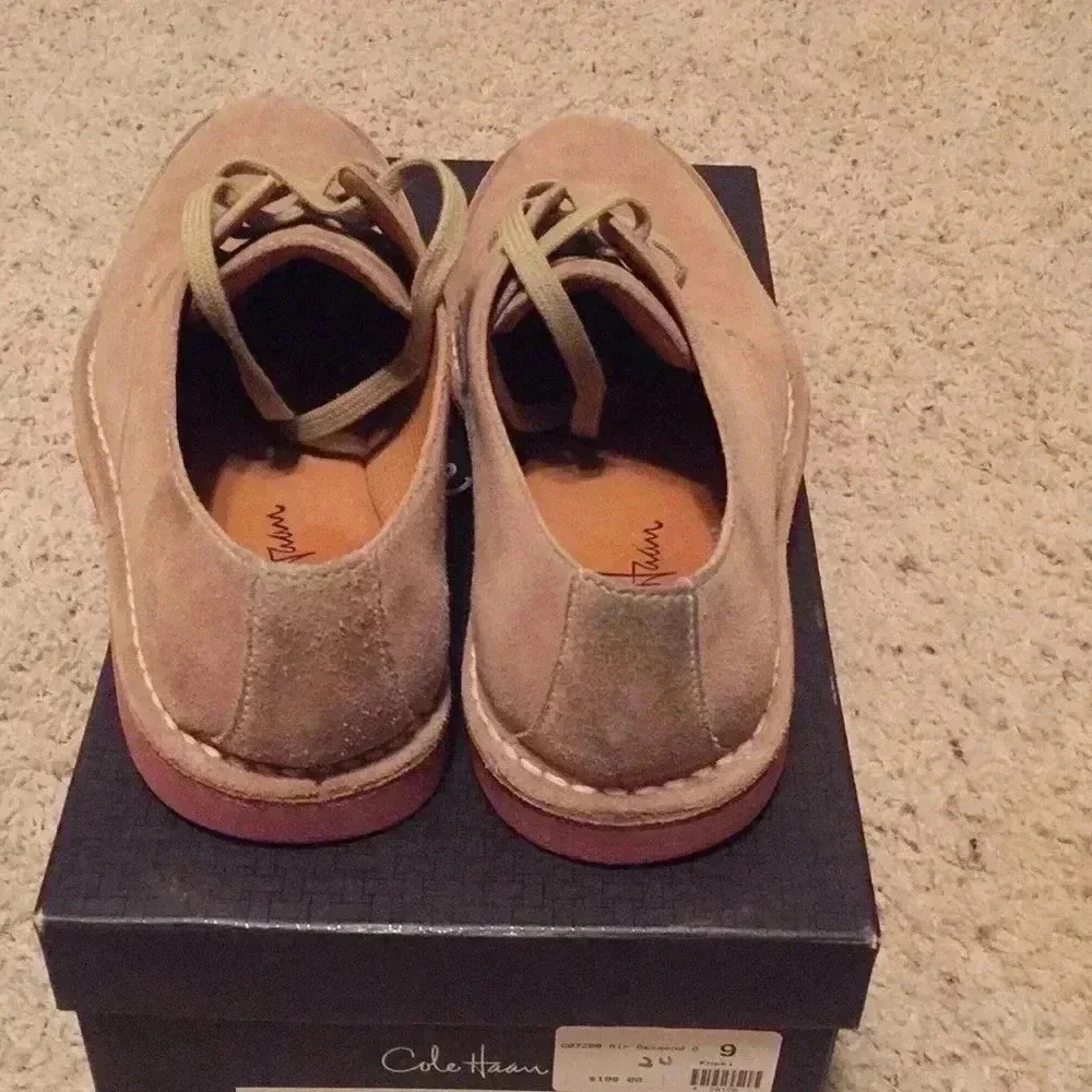 Cole Haan khaki Air Desmond.Oxfords size 9